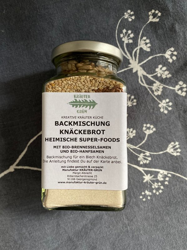 BACKMISCHUNG KNÄCKEBROT HEIMISCHES SUPER-FOOD